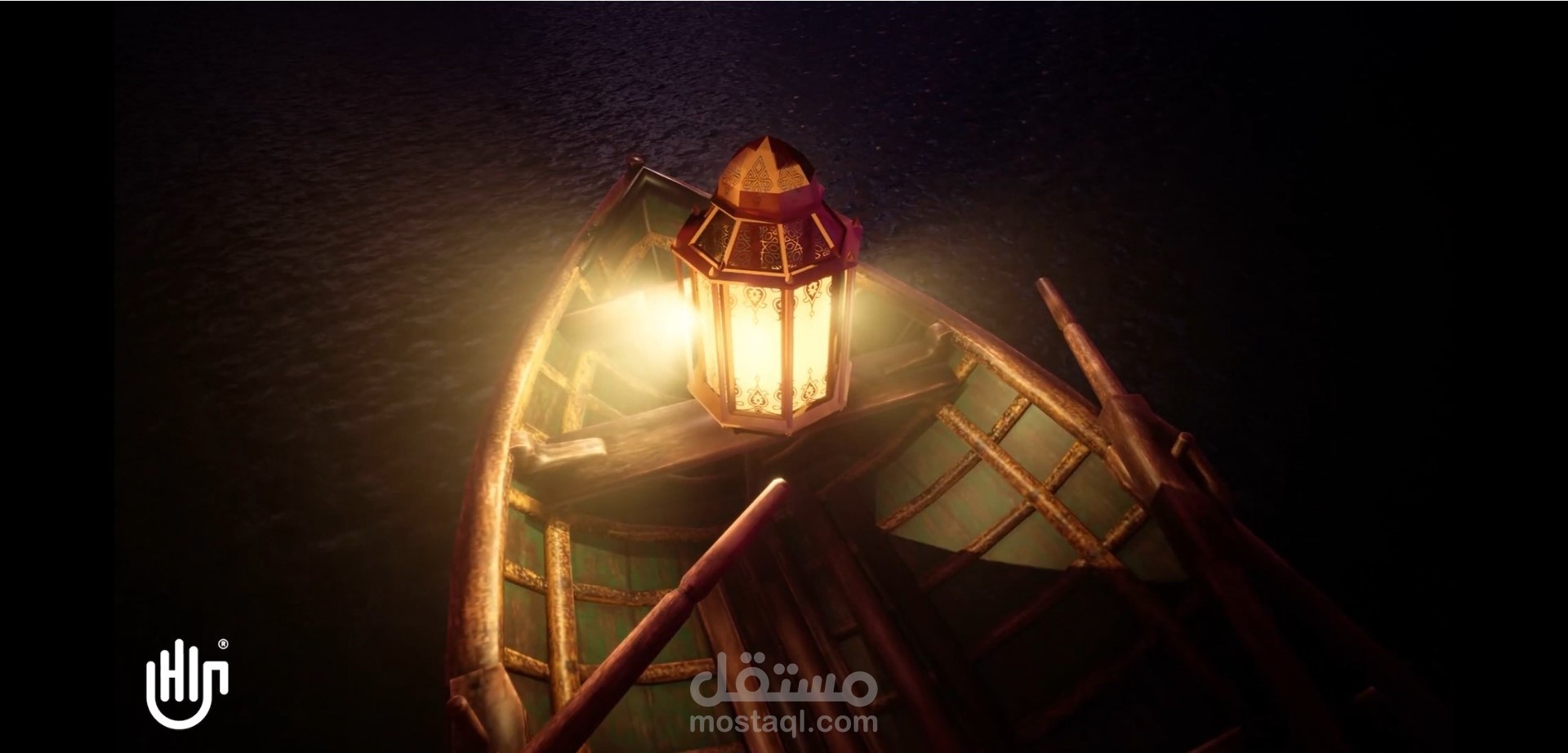 تصميم وتحريك فيديو رمضان