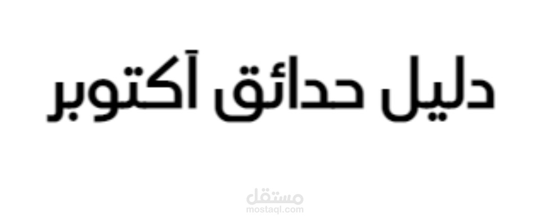 تحسين محركات البحث لموقع حدائق اكتوبر