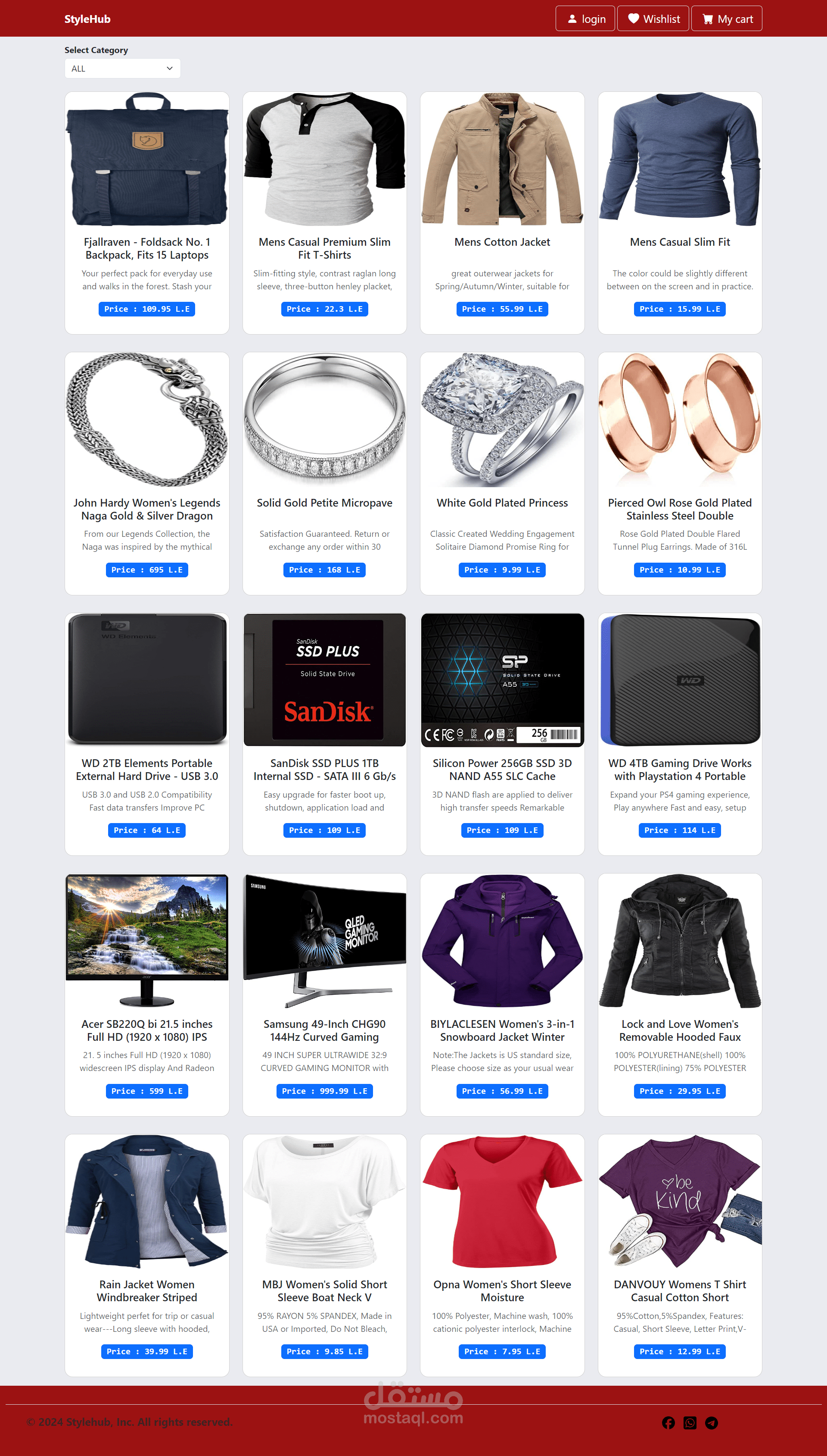 StyleHub-ecommerce