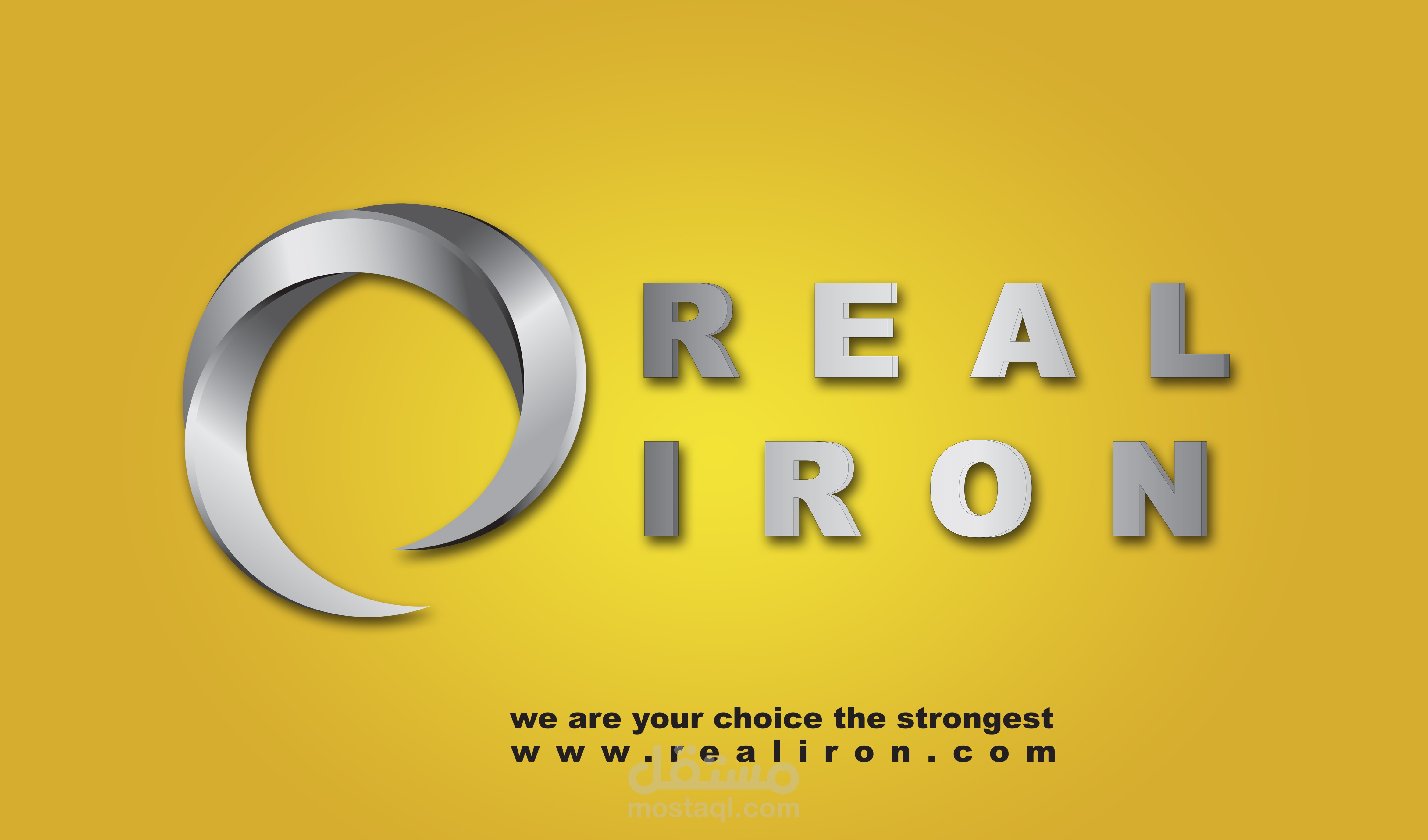Real iron logo