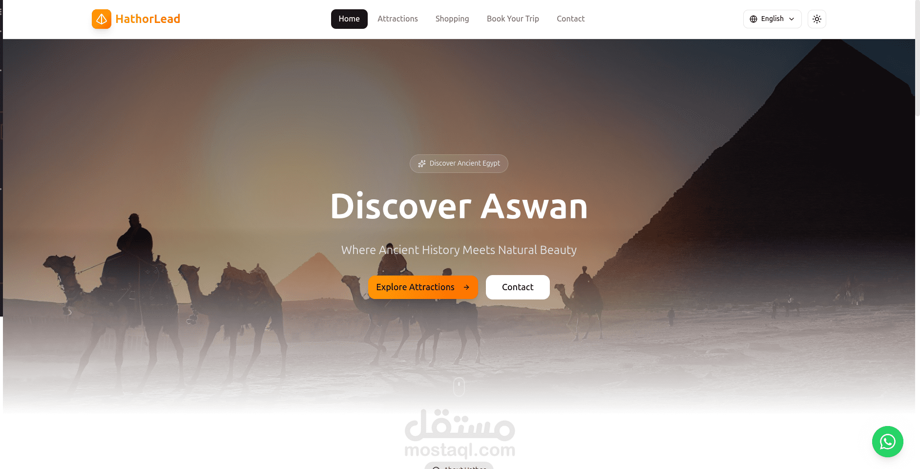 إنشاء موقع سياحي احترافي بخرائط تفاعلية وتجربة مستخدم حديثة