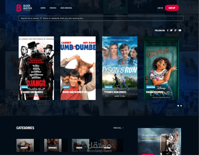 Movie Ticket Reservation Website