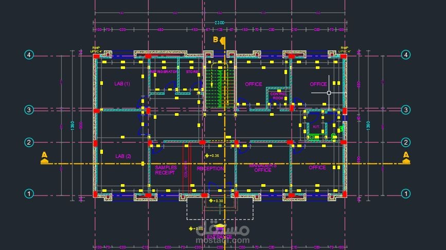 إعداد المخططات الهندسية باستخدام برنامج الاوتوكاد AutoCAD