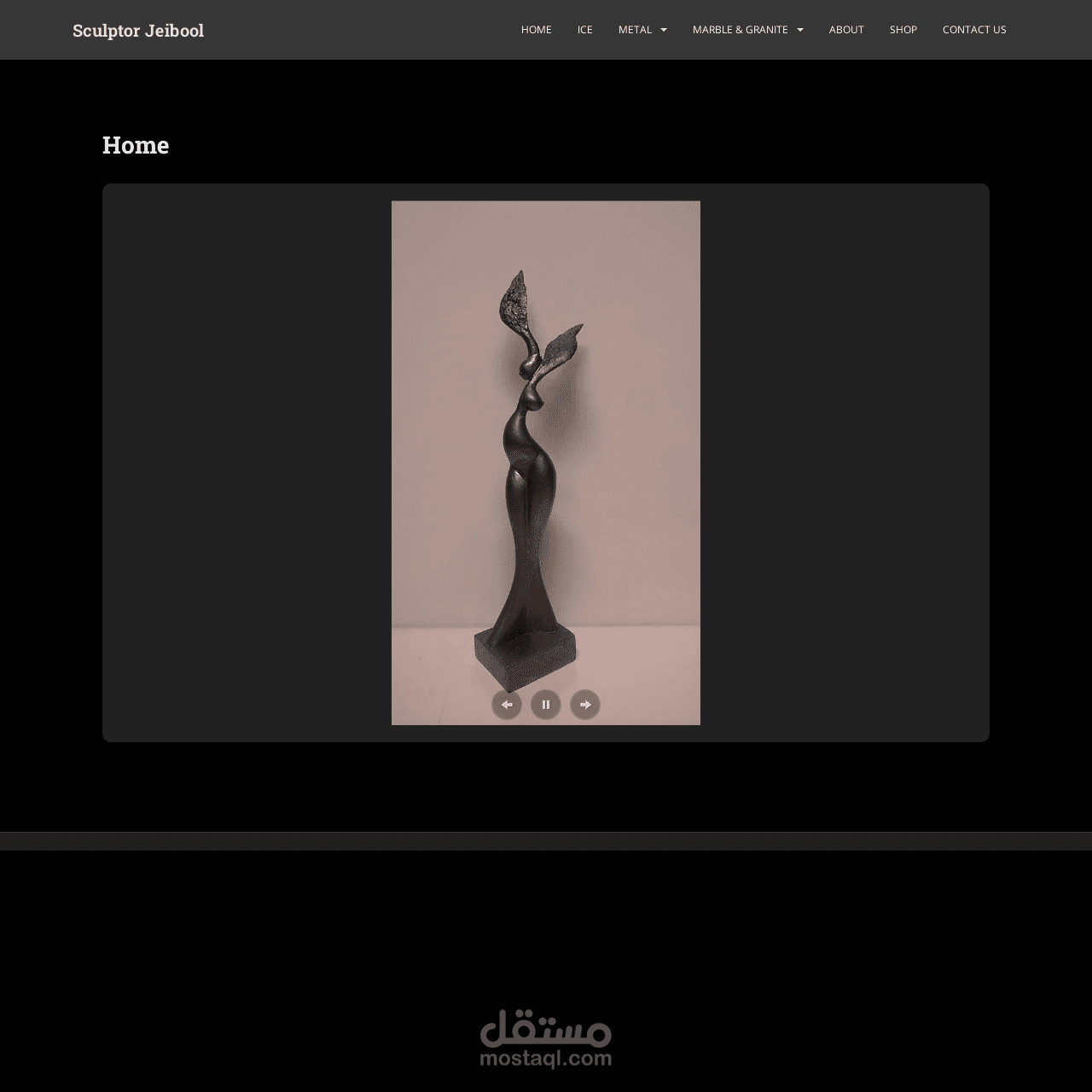 معرض النحات مهند سليمان