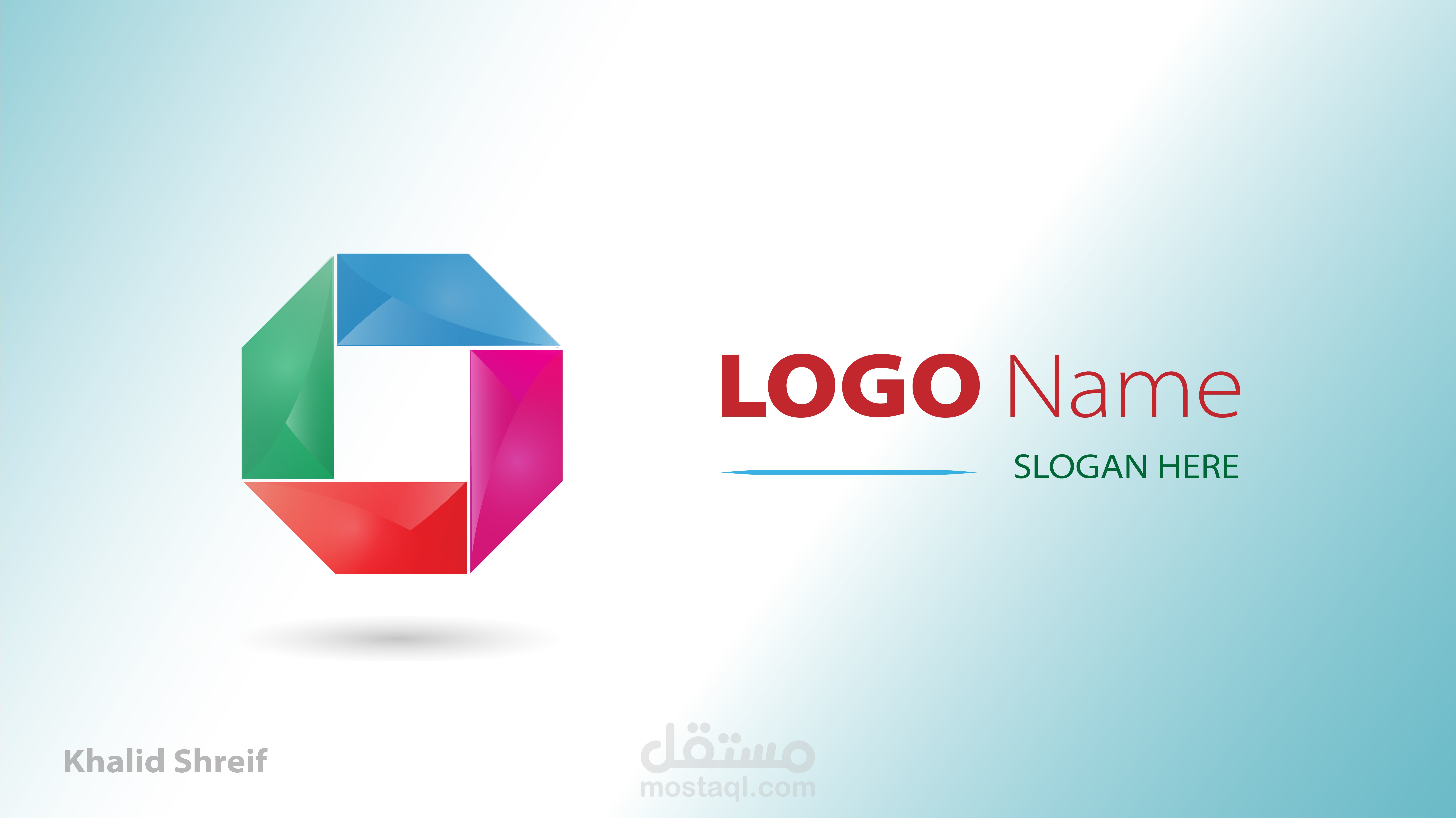 تصميم لوجو احترافى