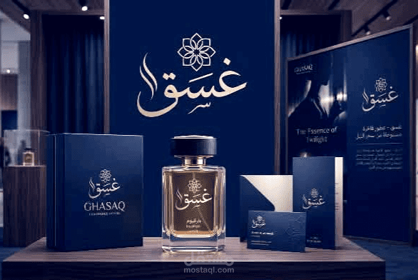 غسق | تجسيد الفخامة في الهوية البصرية للعطور