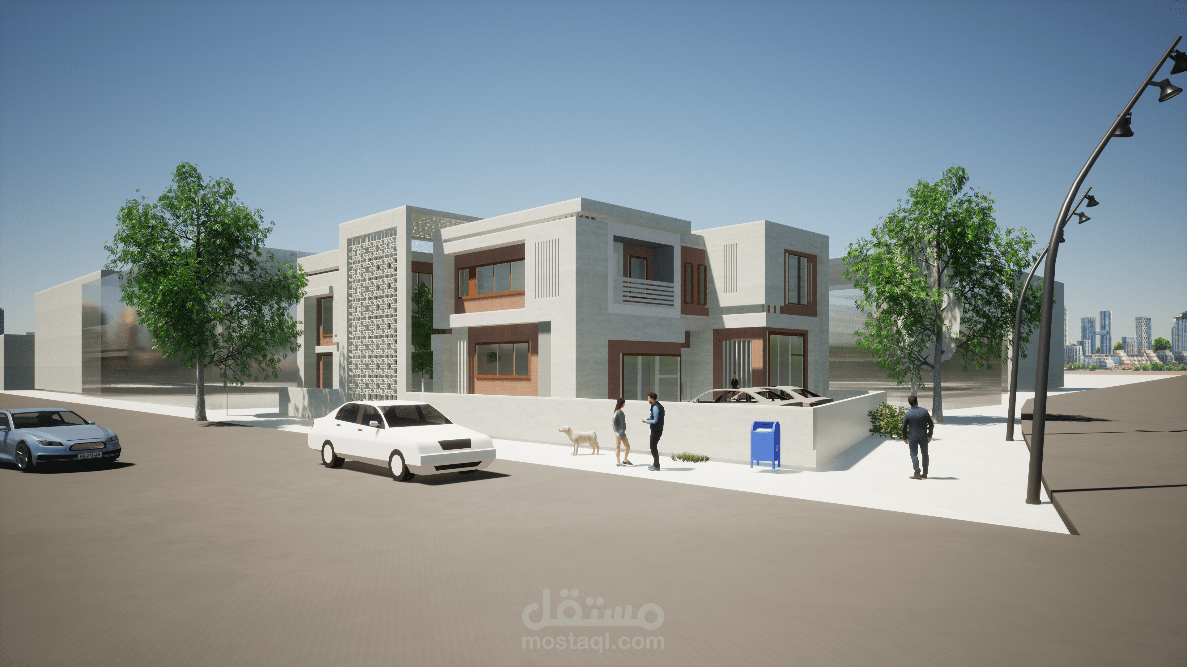 تصميم بيت سكني