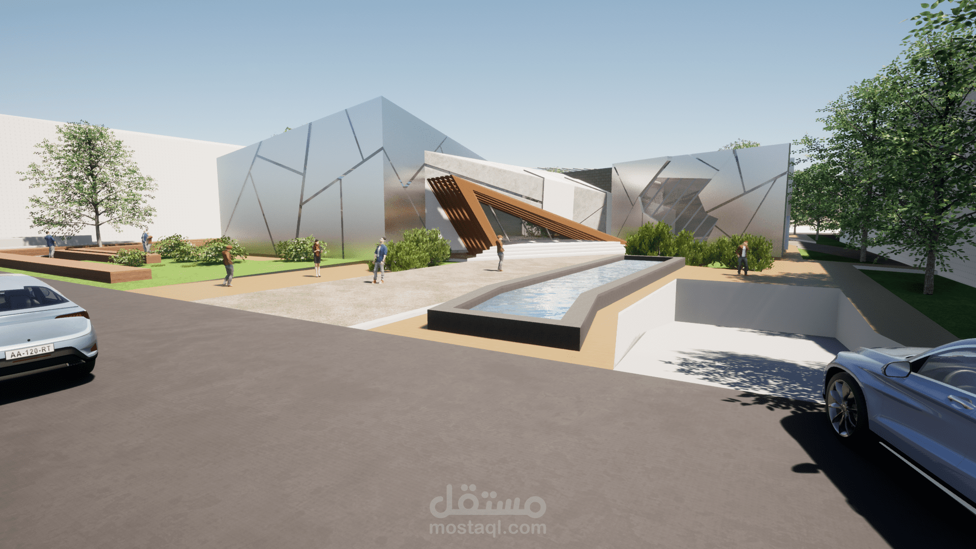 تصميم معهد فنون جميلة