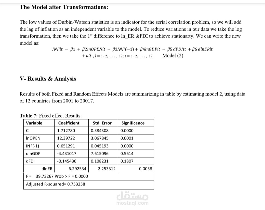 Panel data analysis