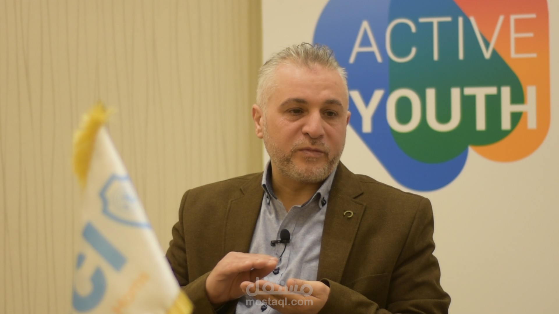 تصوير ومونتاج لقاء مع دكتور مختص للحديث عن فايروس كورونا