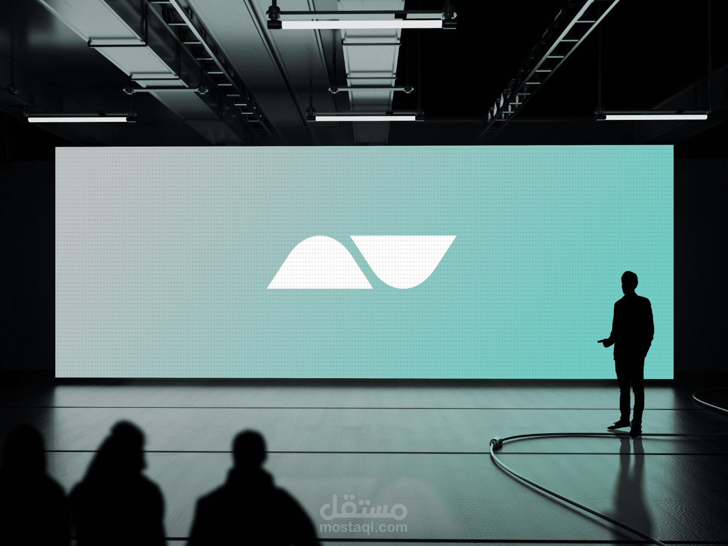 هوية بصرية لعلامة مياه نرويجية فاخرة