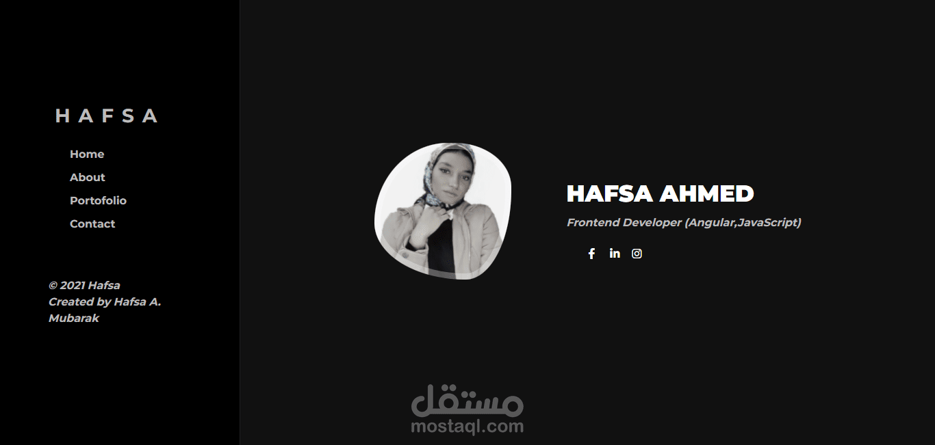 Hafsa Portfolio