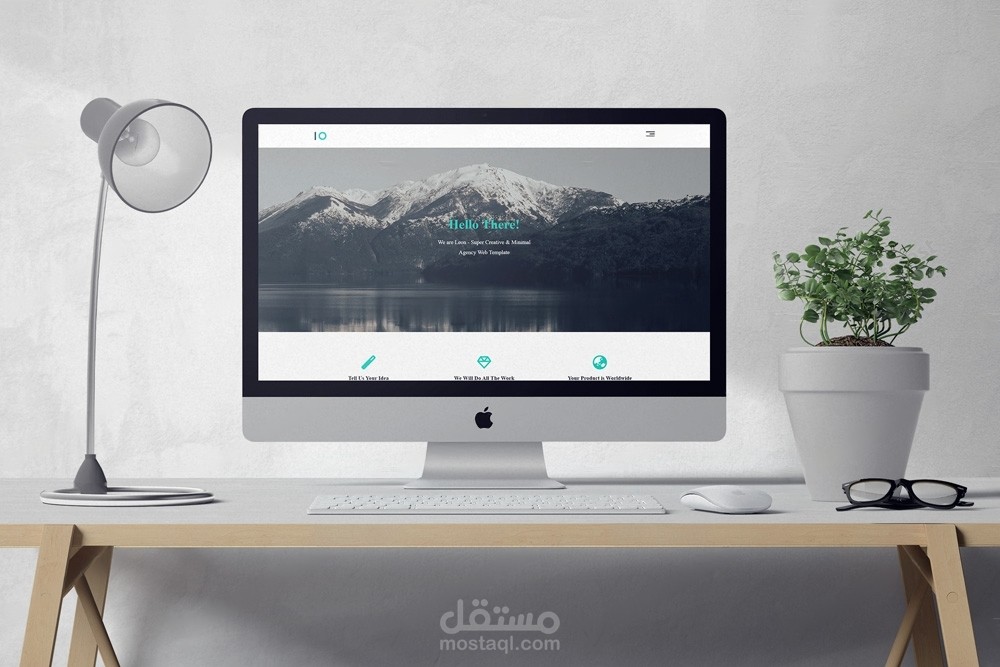 Leon - PSD Agency Template