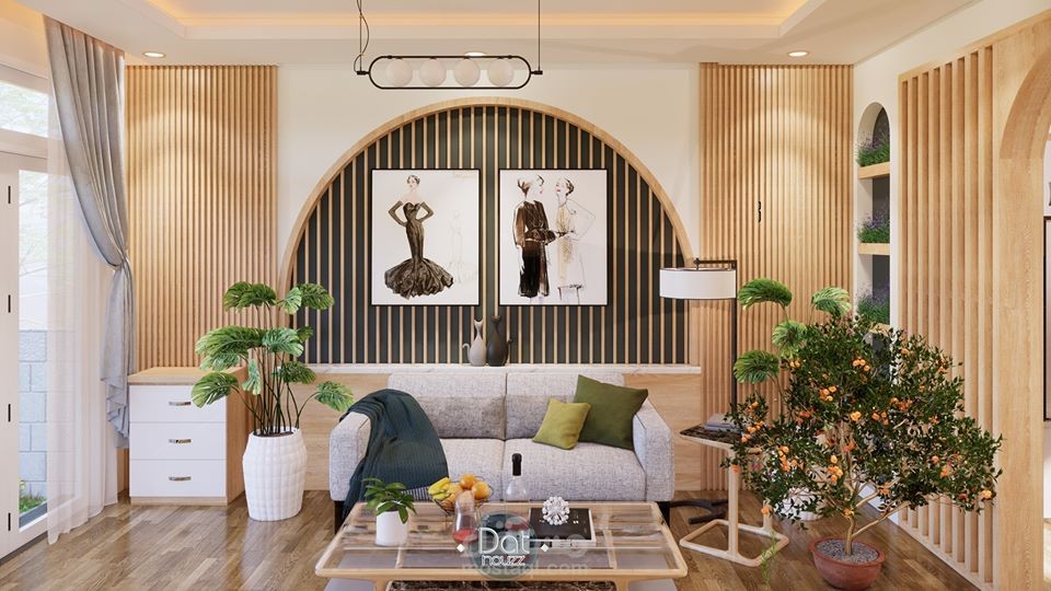 تصميم عصري لغرفة قعدة