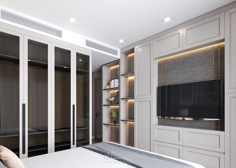 تصميم عصري لغرفة نوم