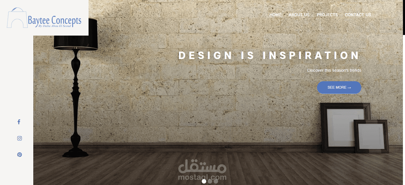 موقع تصميم داخلي - Interior design
