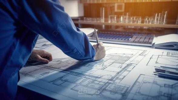 تصميم مخططات معمارية ومساقط أفقية