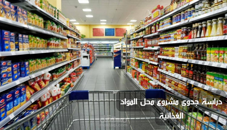 دراسة جدوى مشروع محل المواد الغذائية