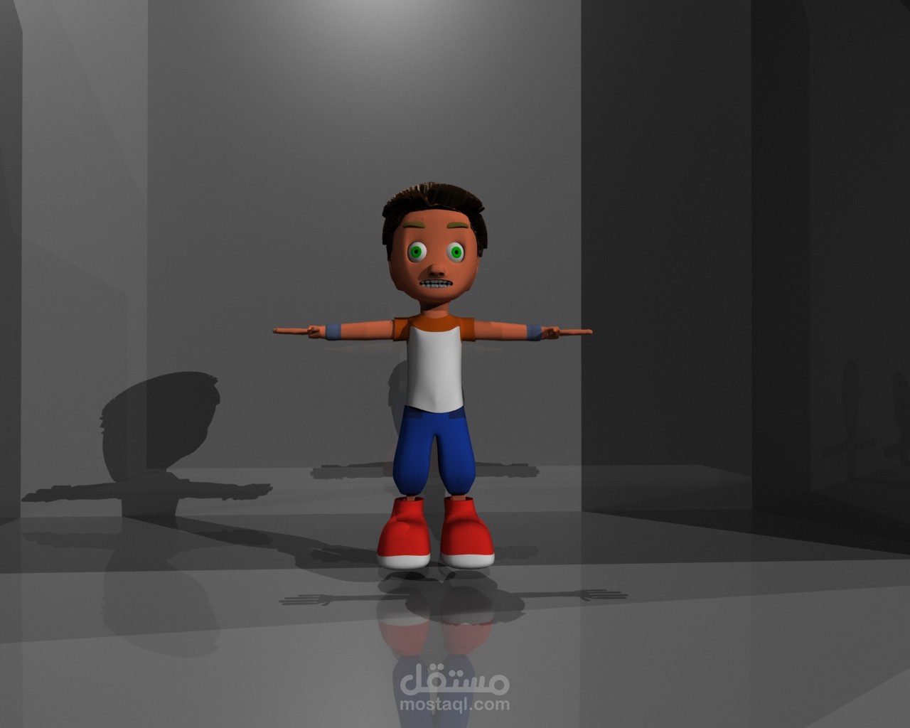 شخصيات 3D