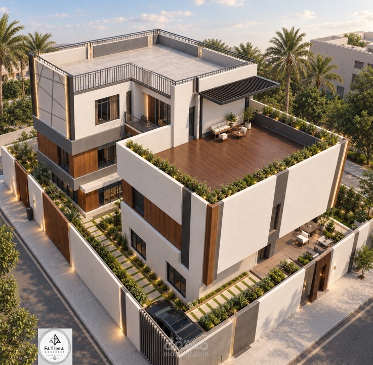 تصميم فيلا خاصة في السعودية(الطائف)