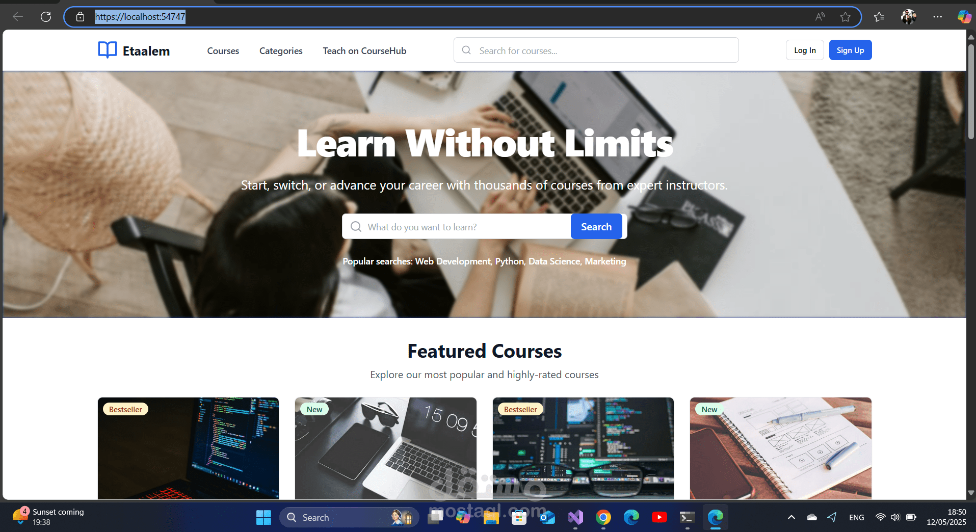 Etalem E-Learning Platform