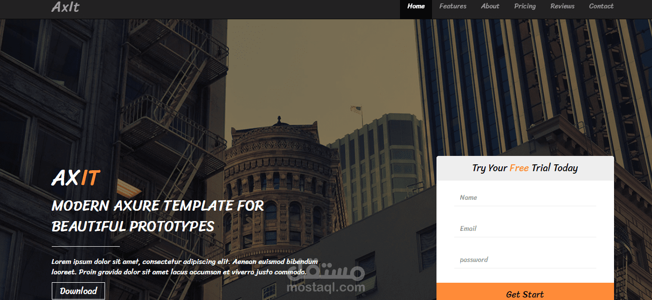 تطوير موقع شركة