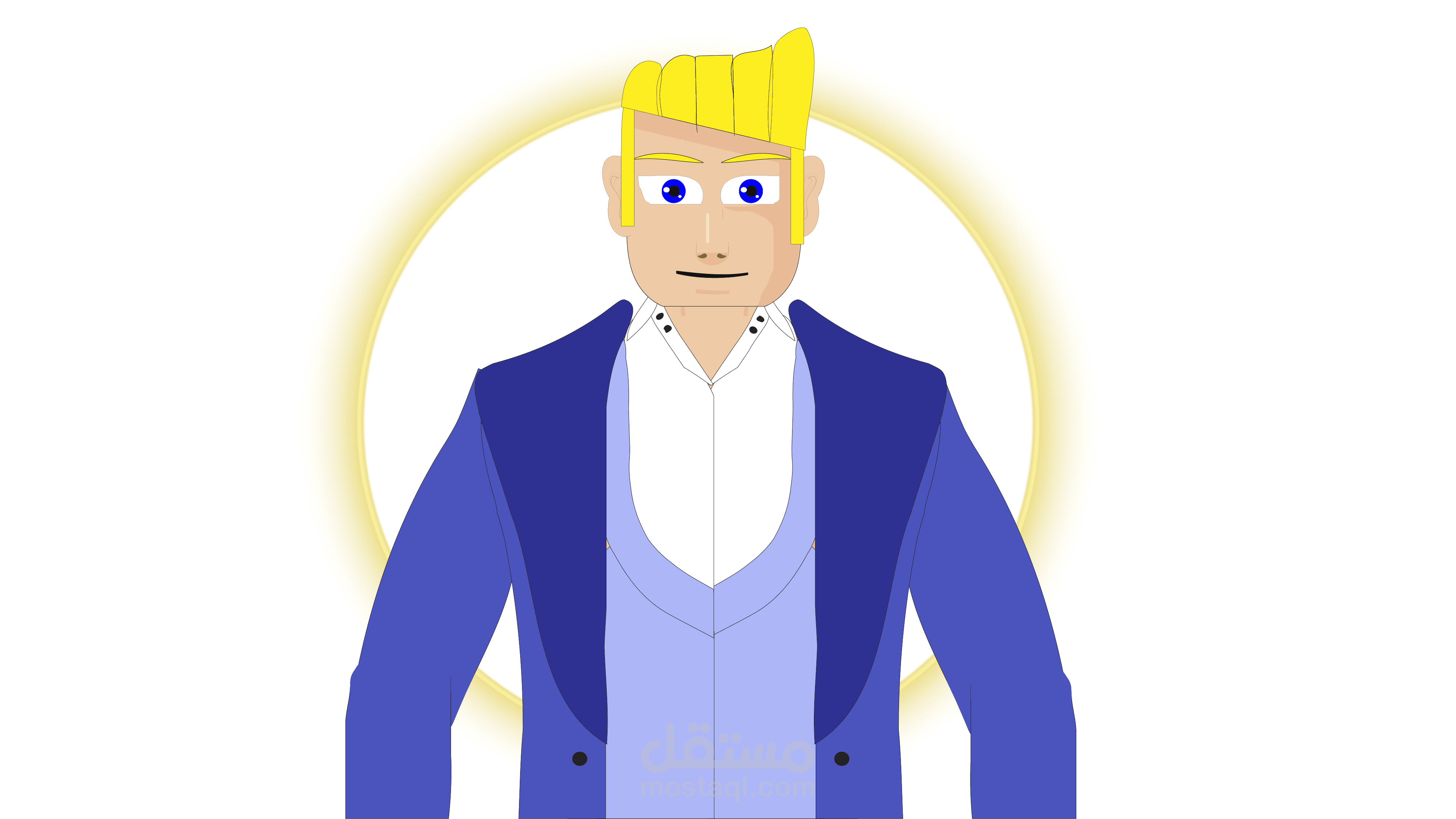 رسم شخصيات كارتونية وتجهيز المشاهد