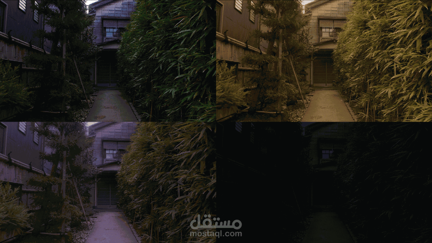 تعديل الألوان وأضافة المؤثرات الصوتية ( Color Grading & Sound Design )