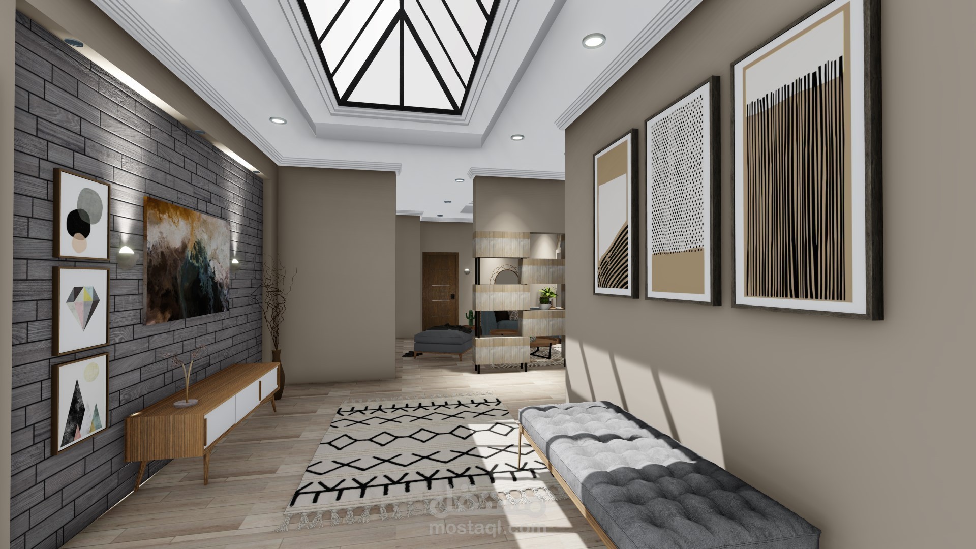 تصميم بهو منزل