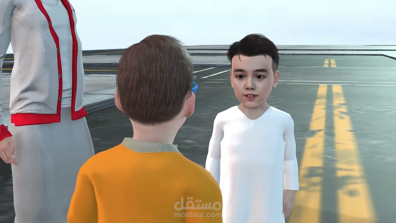 إعلان دوبلاج باللغة العربية لعدة اصوات و شخصيات