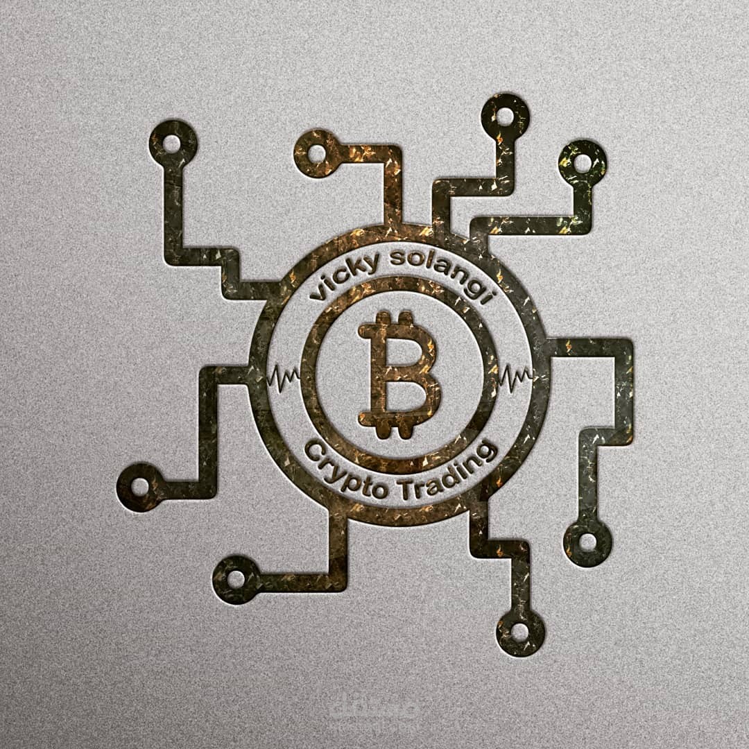 شعار خاص بالكريبتو العملات الرقمية شخصي