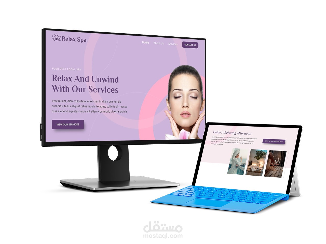 موقع حجوزات صالون تجميل