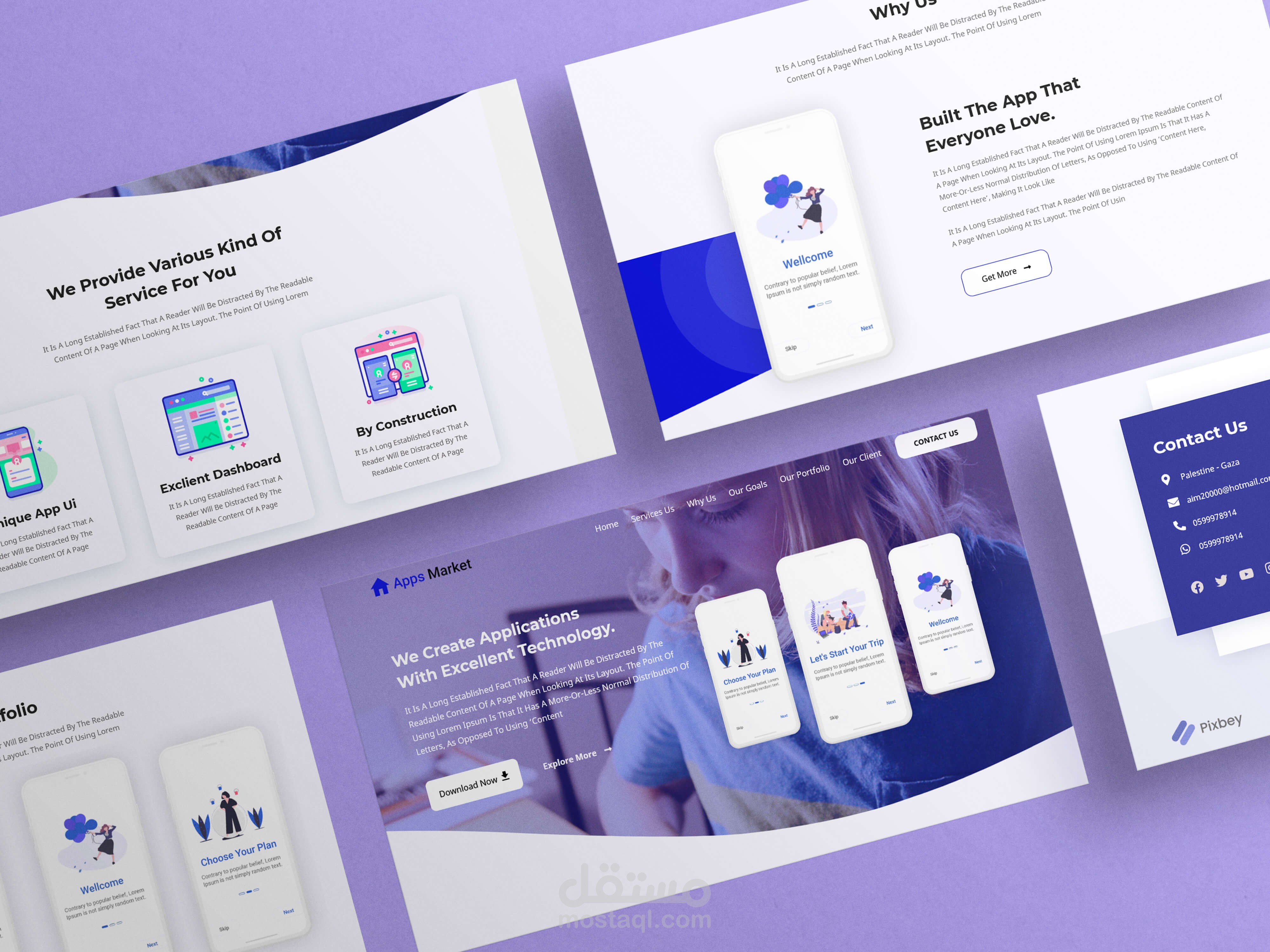 App Landing Page