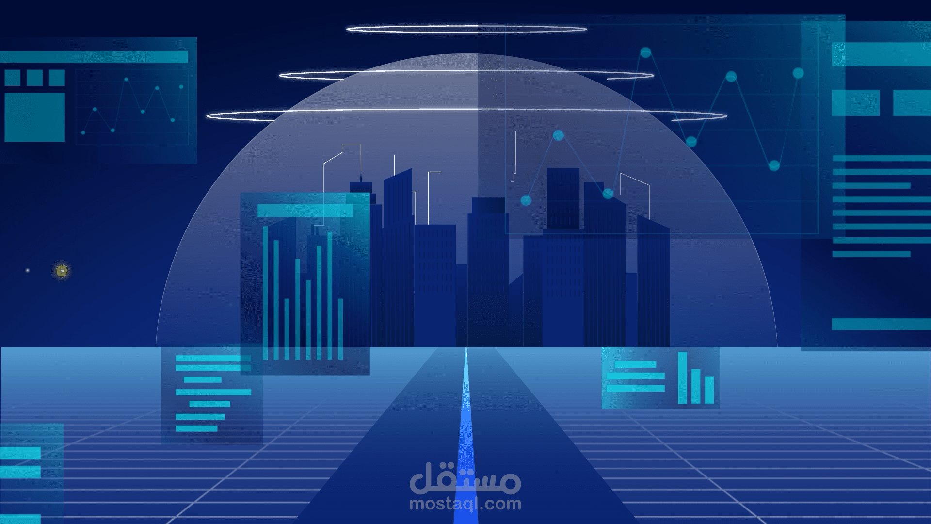 فيديو موشن جرافيك تقنية كيوسي