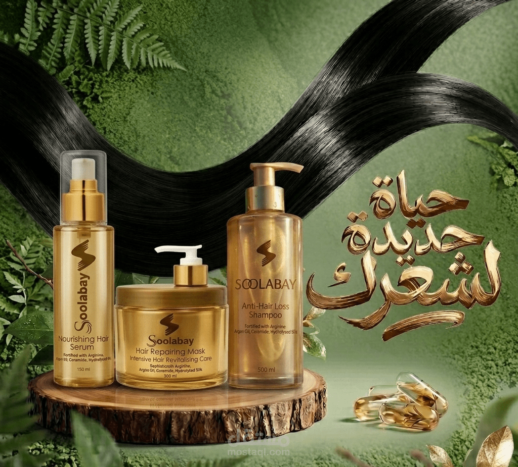 SoolaBay Hair Care Product Design | Packaging & Branding Concept