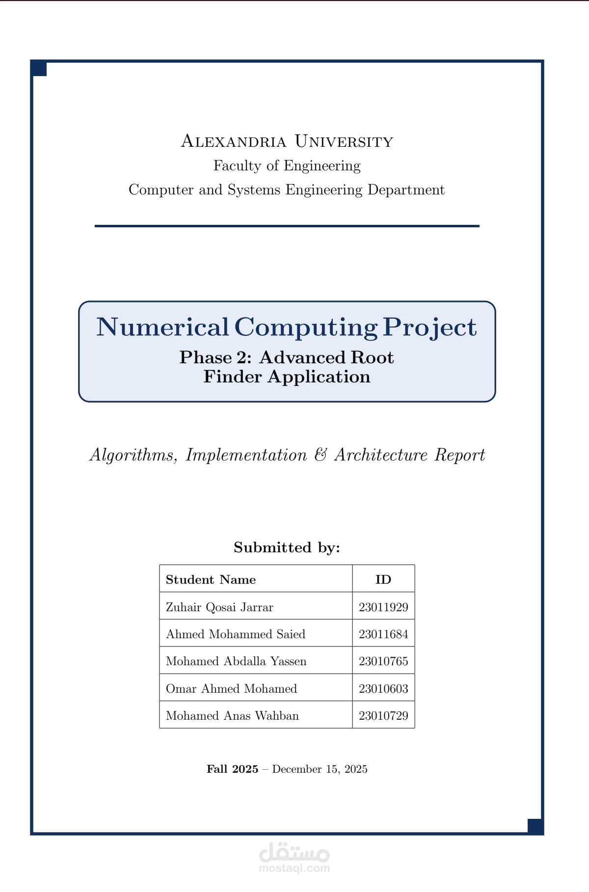 إعداد وتنسيق التقارير الهندسية والأكاديمية المعقدة (معادلات، رسوم بيانية، ودوائر) - Advanced LaTeX"