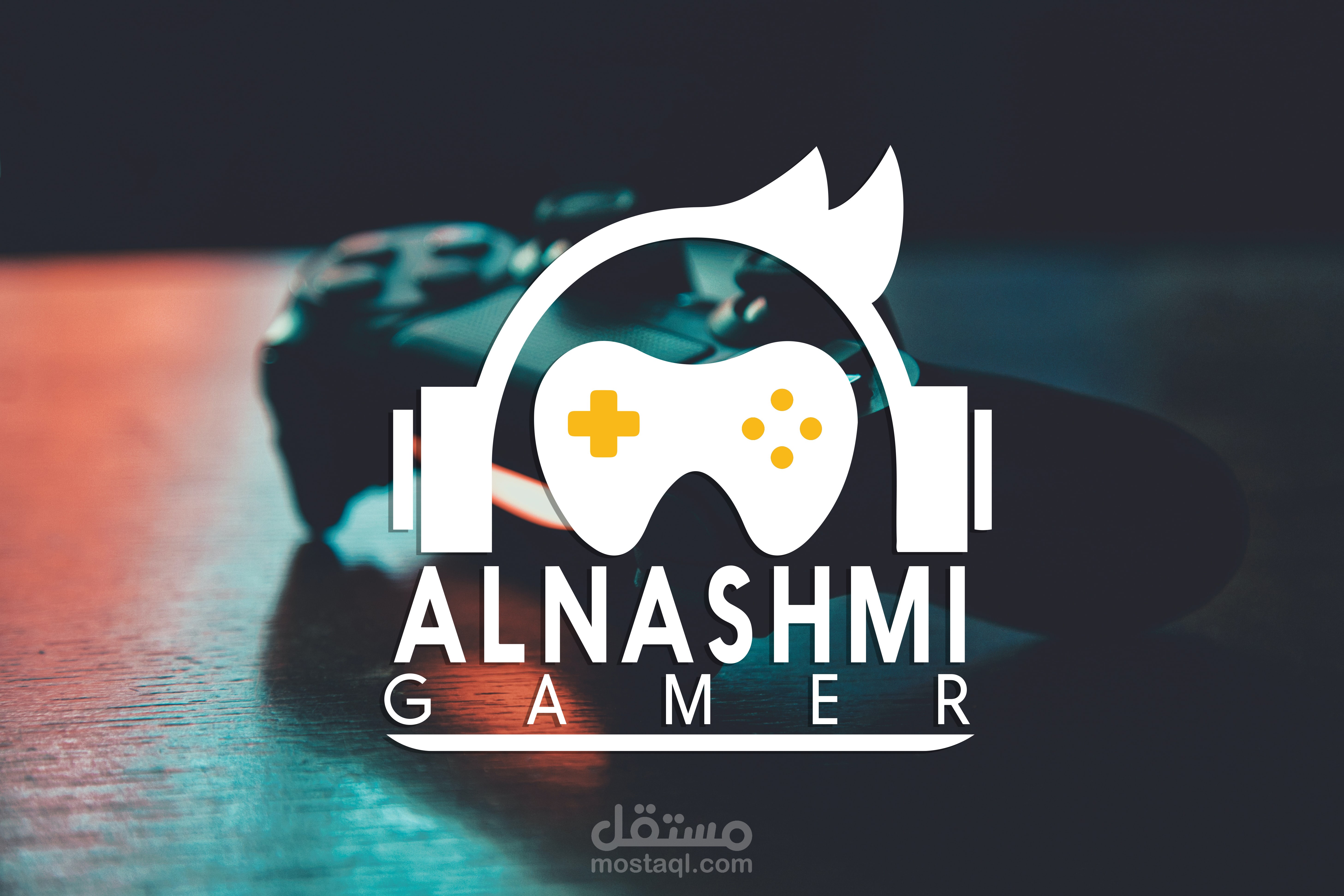 تصميم شعار لقناة ألعاب على اليوتيوب "النشمى"