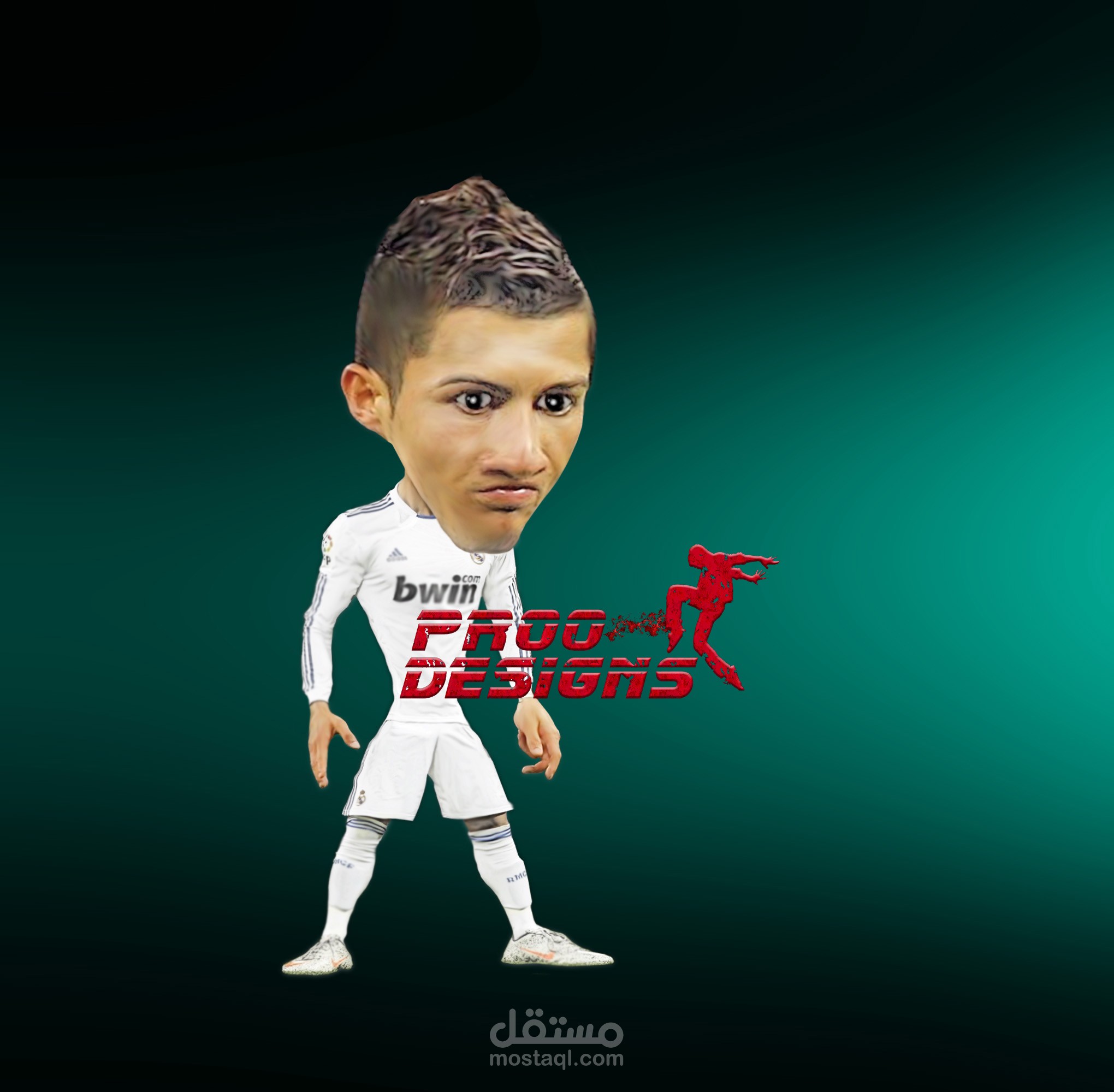 كاريكاتير رونالدو