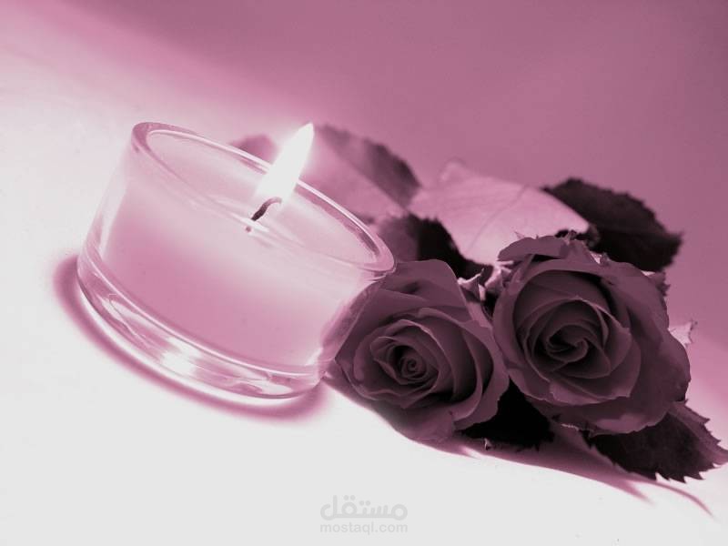 بور بوينت بريزنتشين لمشروع انتاج وتصنيع وتسويق شموع "lovely candles"
