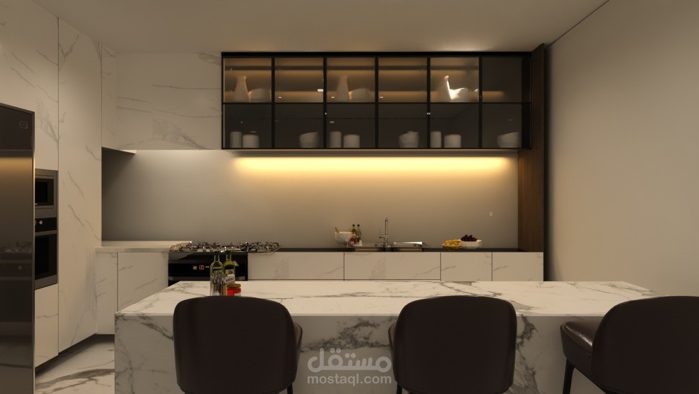 تصميم لمطبخ مودرن