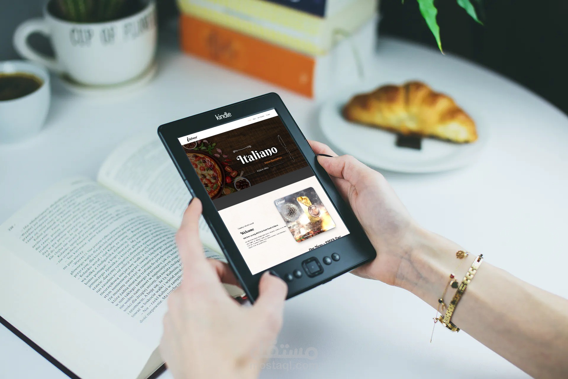 إنشاء موقع لمطعم ايطاليانو بإستخدام الوورد برس (Wordpress)