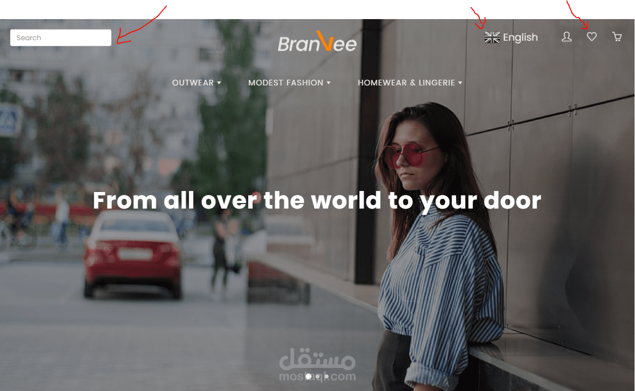 تعديلات ثيم موقع branvee