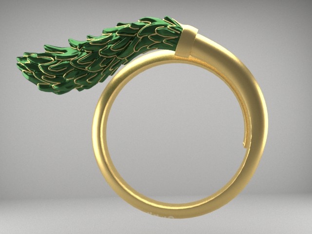 تصميم خاتم 3d للطباعة