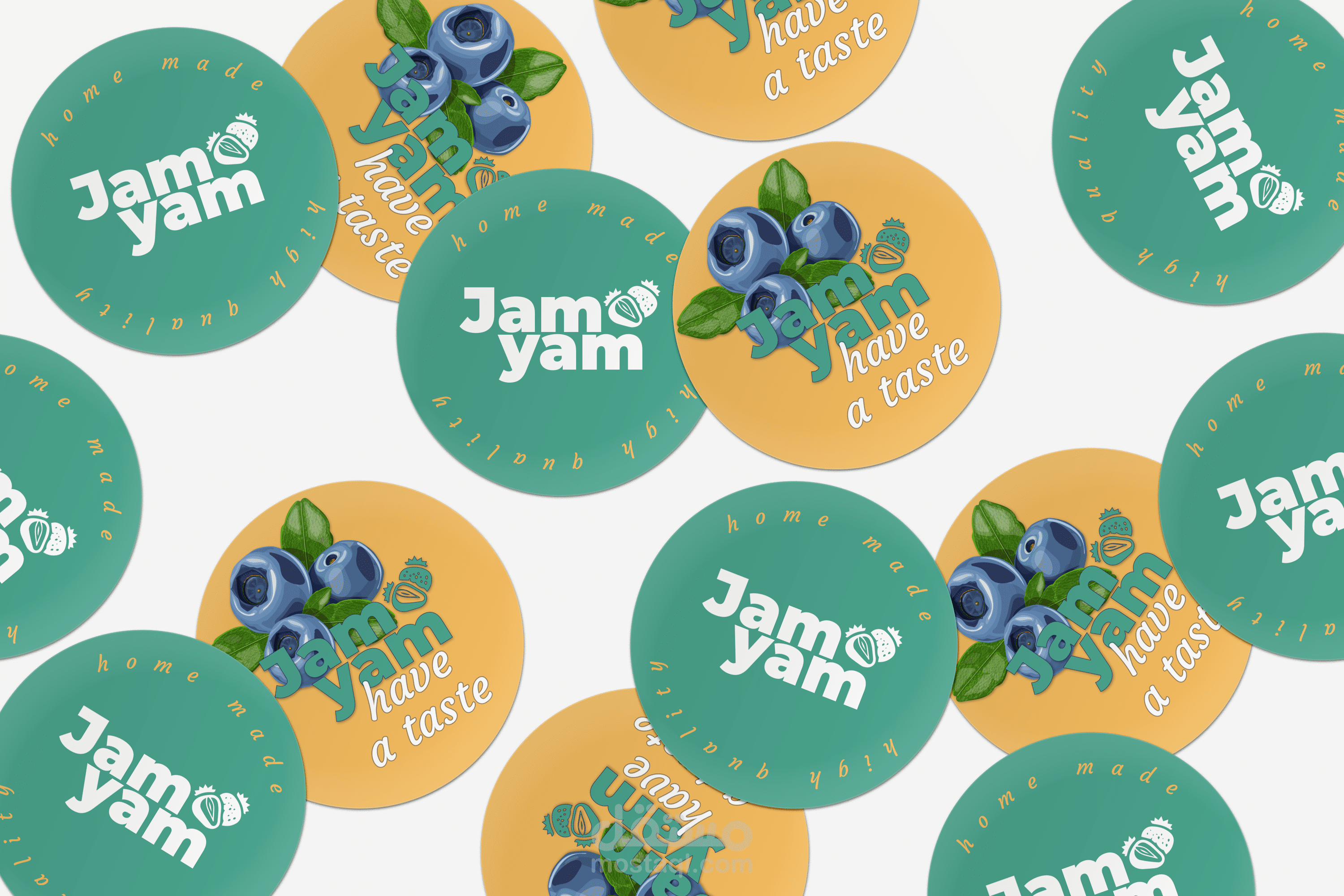 branding لشركة صناعة المربى