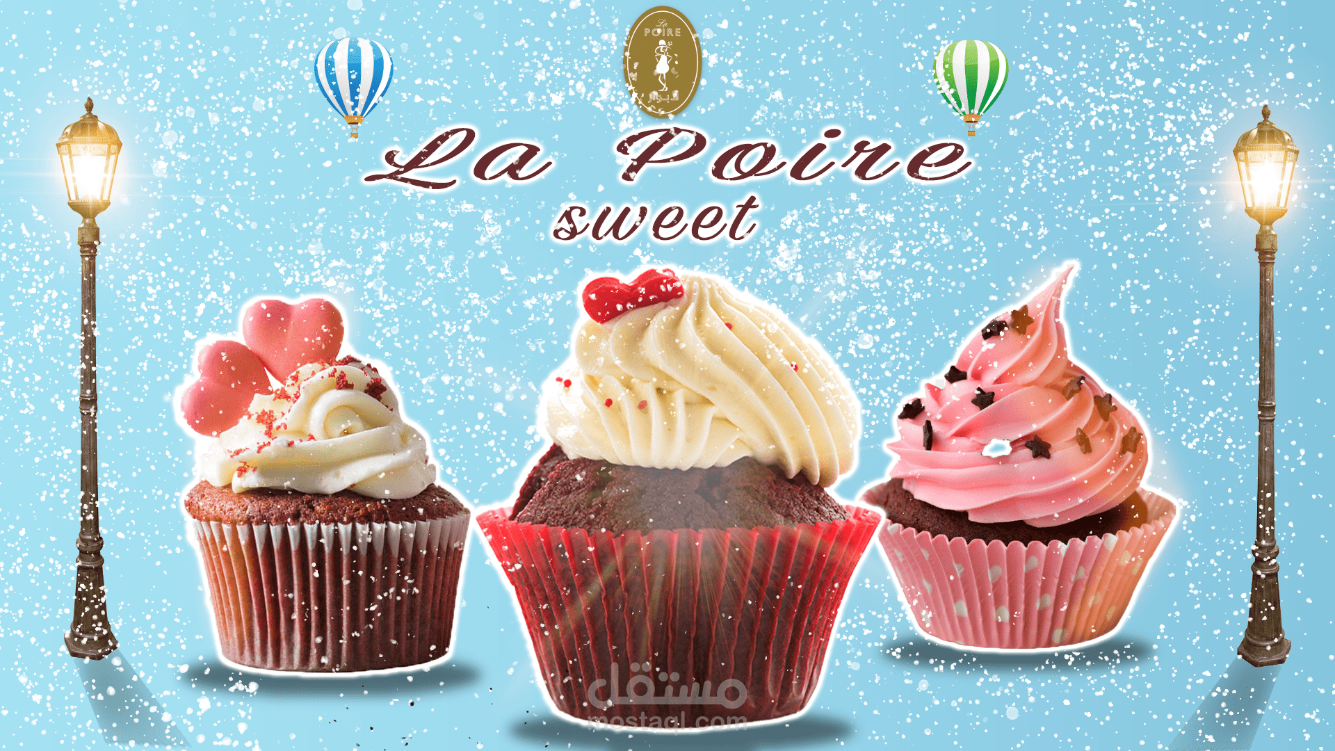 la poire social media design