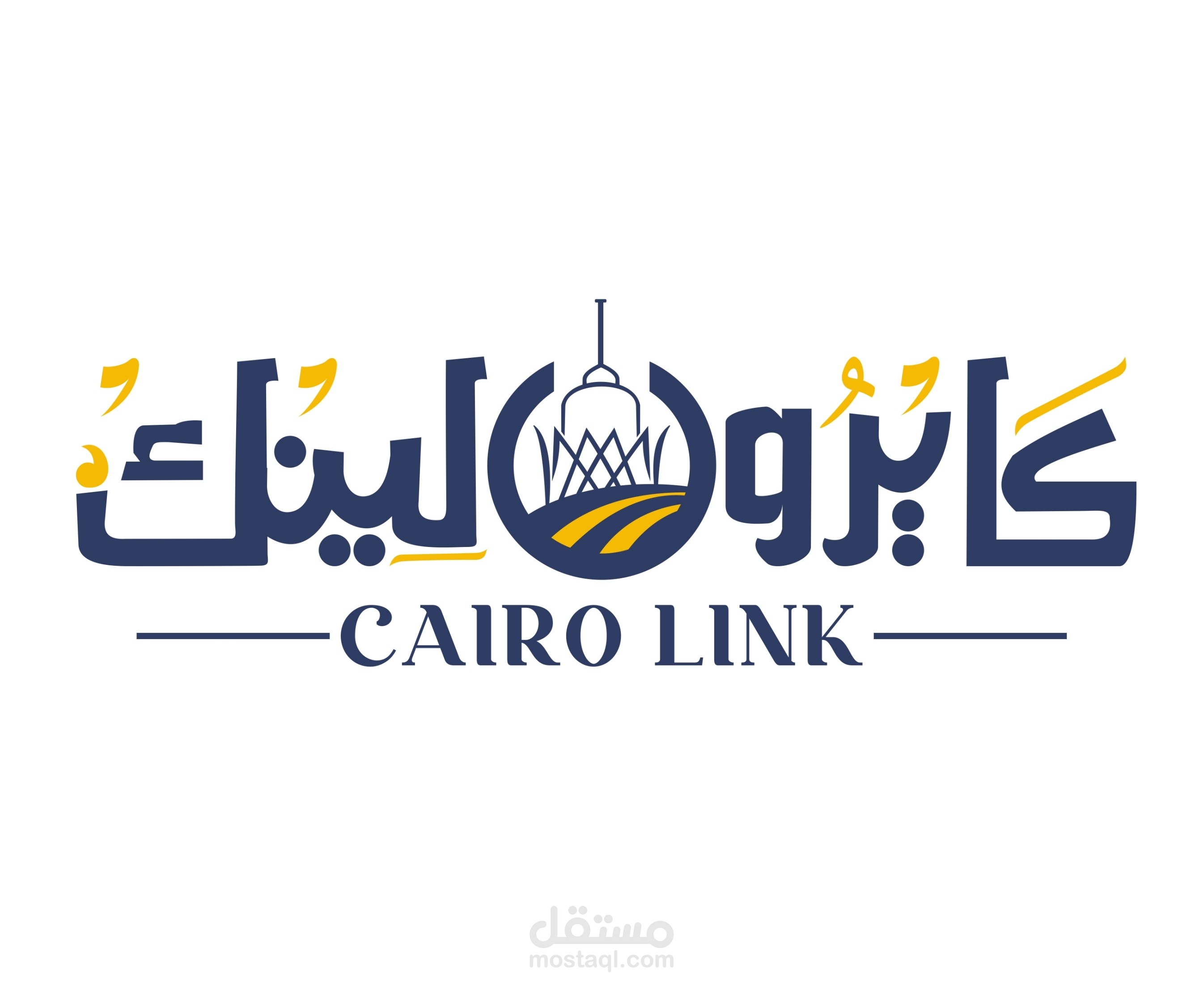 تصميم شعار موقع كايرو لينكCairolink.com