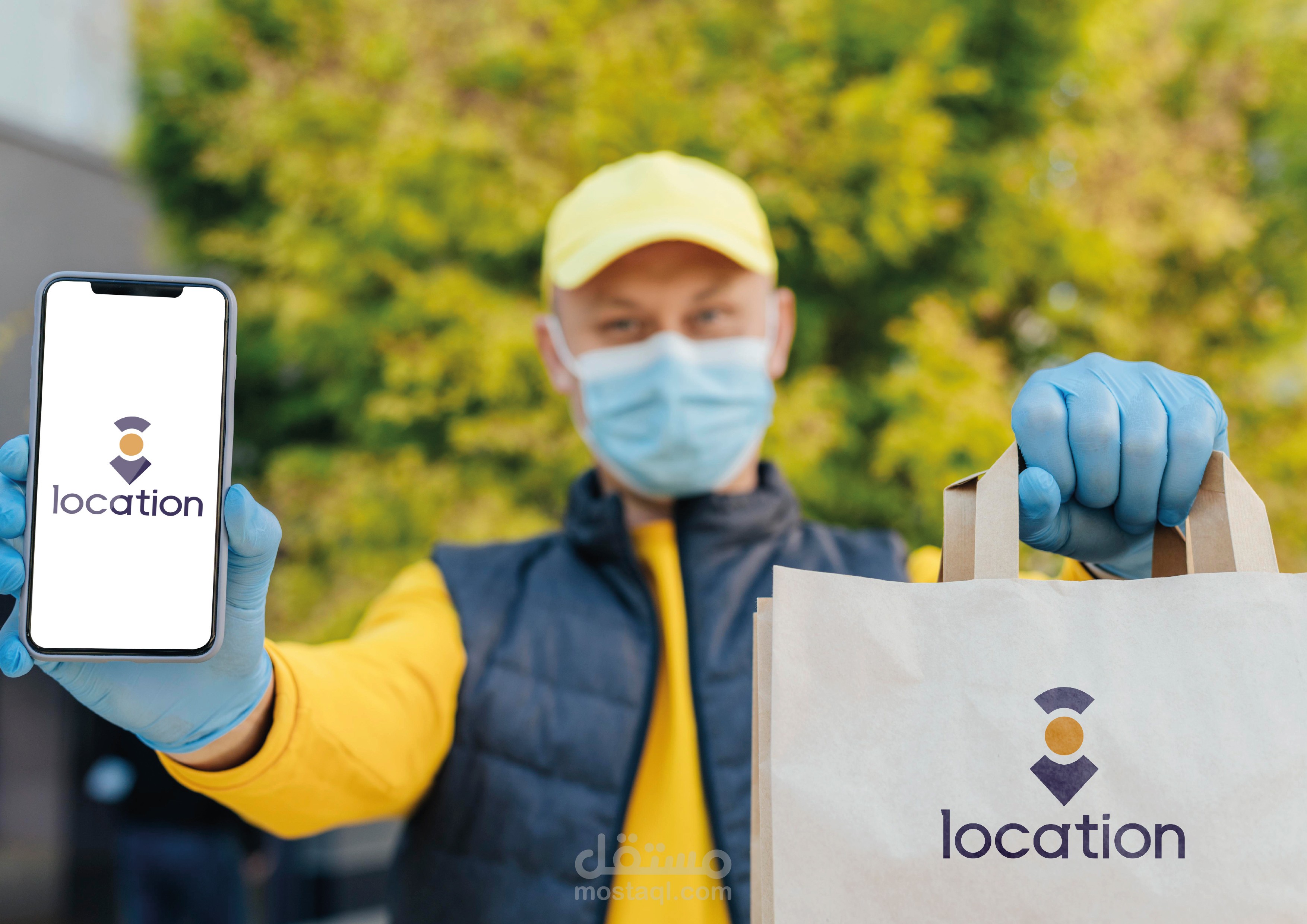 تصميم شعار لشركة توصيل