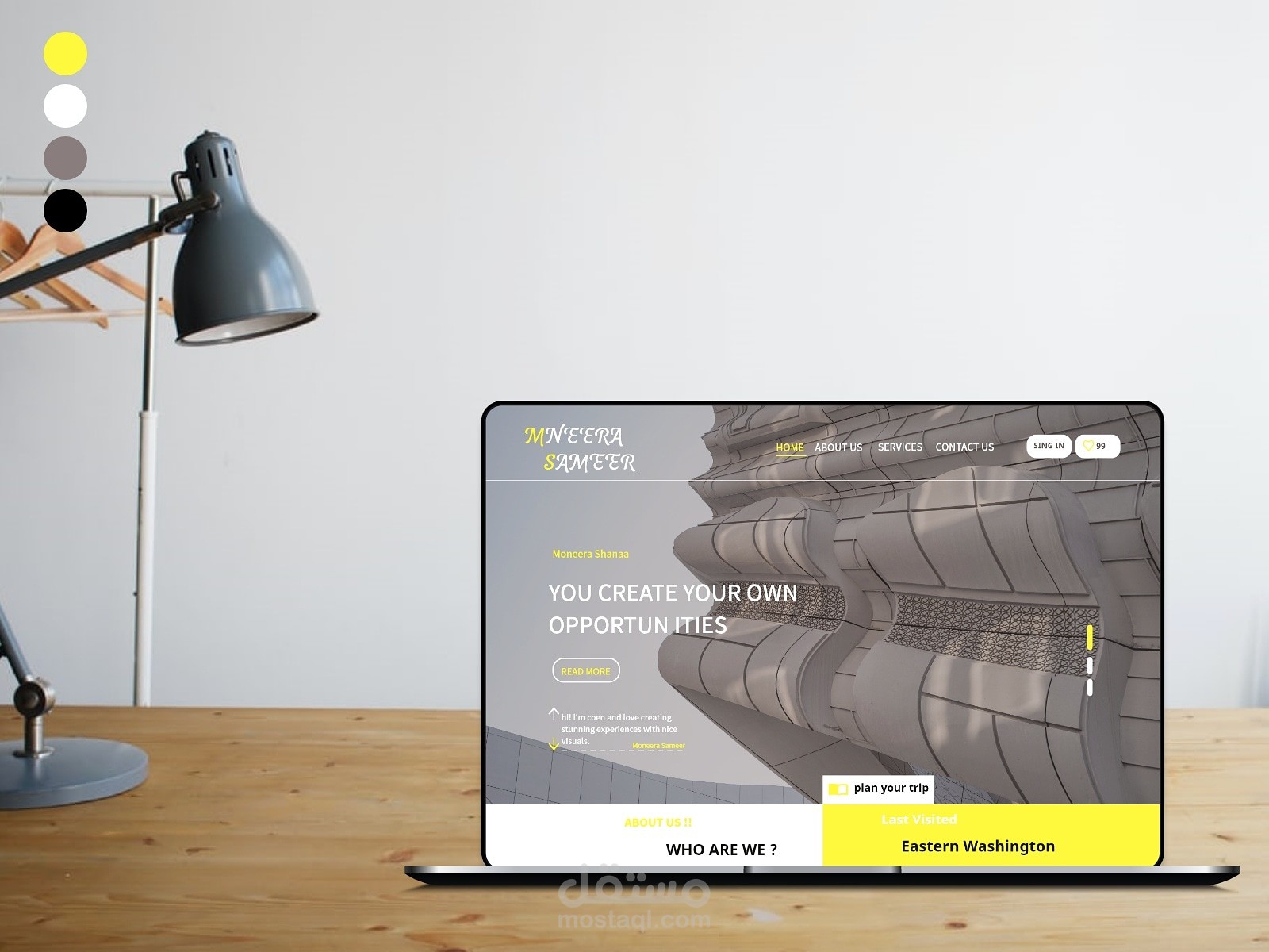 Website design