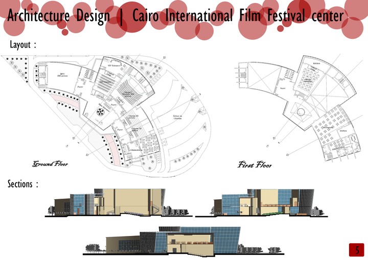 Architecture Design:Cairo International Film Festival center