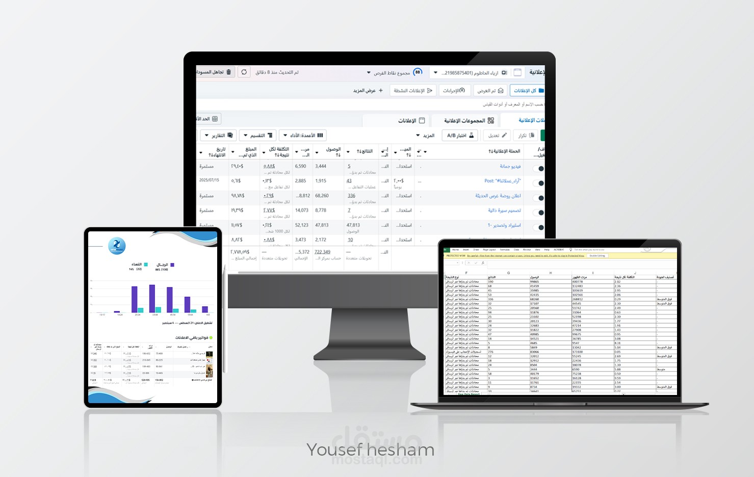 إدارة وتحليل الحملات الإعلانية